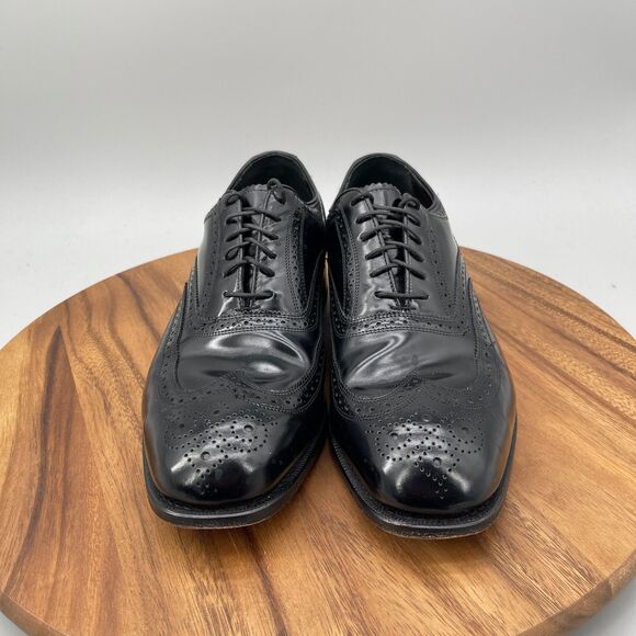 FLORSHEIM Lexington Oxfords Mens Size 11 EEE Black Wingtip Oxford Brogue Shoes main image 7